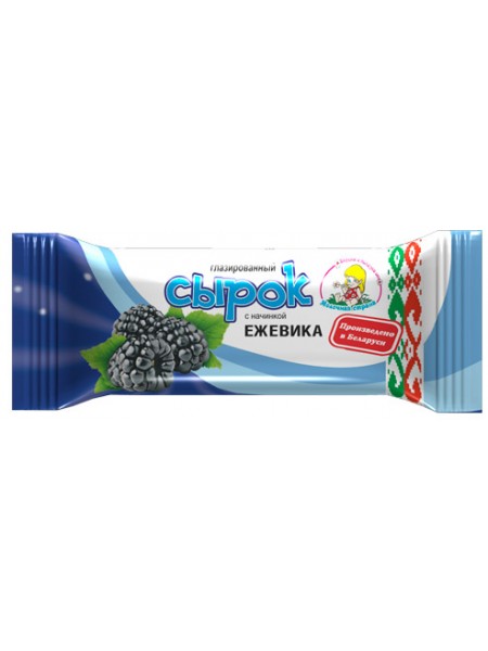 Сырок глазир. с Ежевикой 20% 40г*30 Минск МЗ №1 Сырок глазир. с Ежевикой 20% 40г*30 Минск МЗ №1